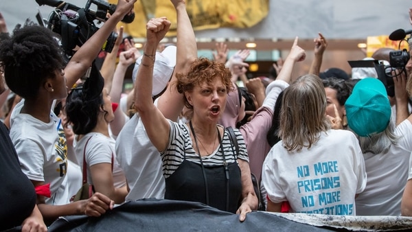 Susan Sarandon es una reconocida activista por el respeto a los derechos humanos (AP)