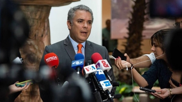 Iván Duque, en la OEA