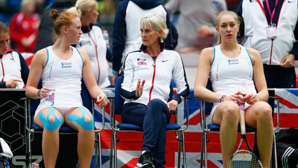 Judy Murray fue capitana de Gran Bretaña en la Fed Cup