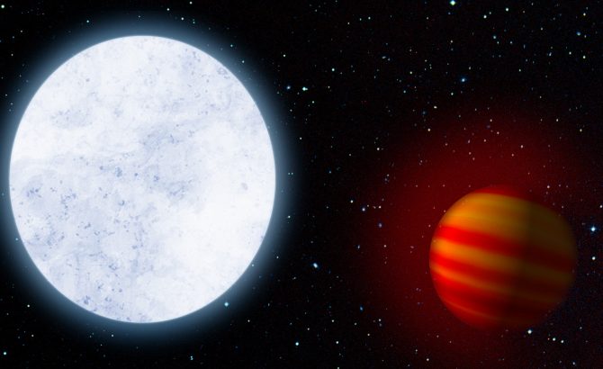 El inusual robo que sufre el planeta más caliente del universo