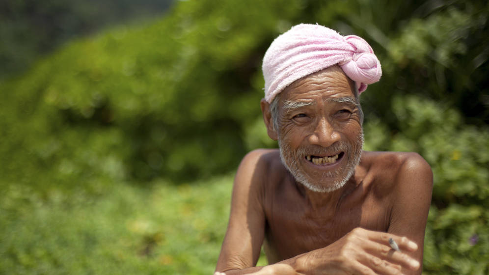 Foto: Mafasumi Nagasaki sonríe en su exilio. (Reuters)