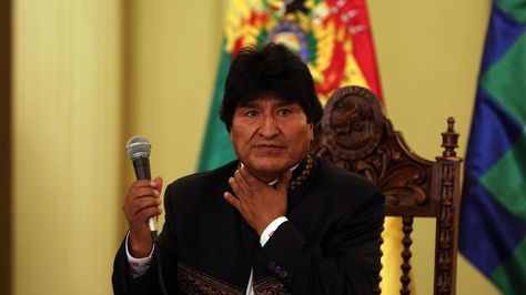 El presidente Evo Morales en una foto de archivo antes de su viaje a Cuba en 2017. Foto: archivo EFE 