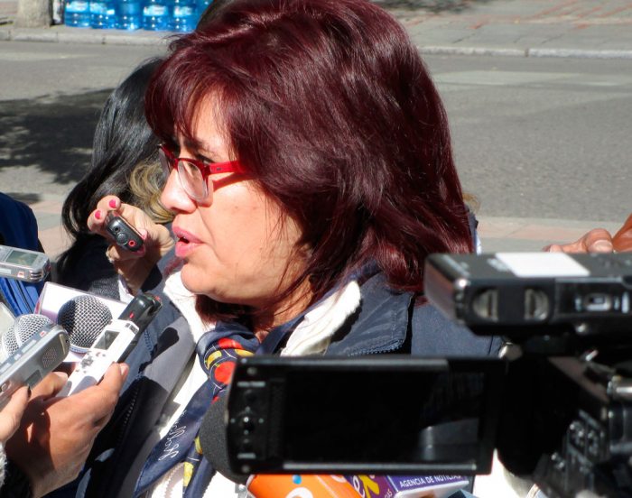 IVETTE ESPINOZA, ENTONCES DIRECTORA DE ASFI, DISPUSO LA INTERVENCIÓN DE EX-MUTUAL LA PAZ.