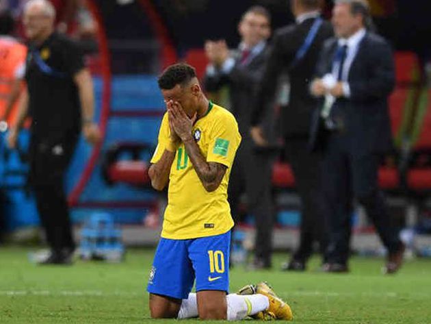 neymar admite dolor por derrota de brasil ante belgica