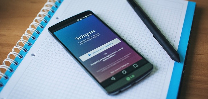 Instagram app móvil