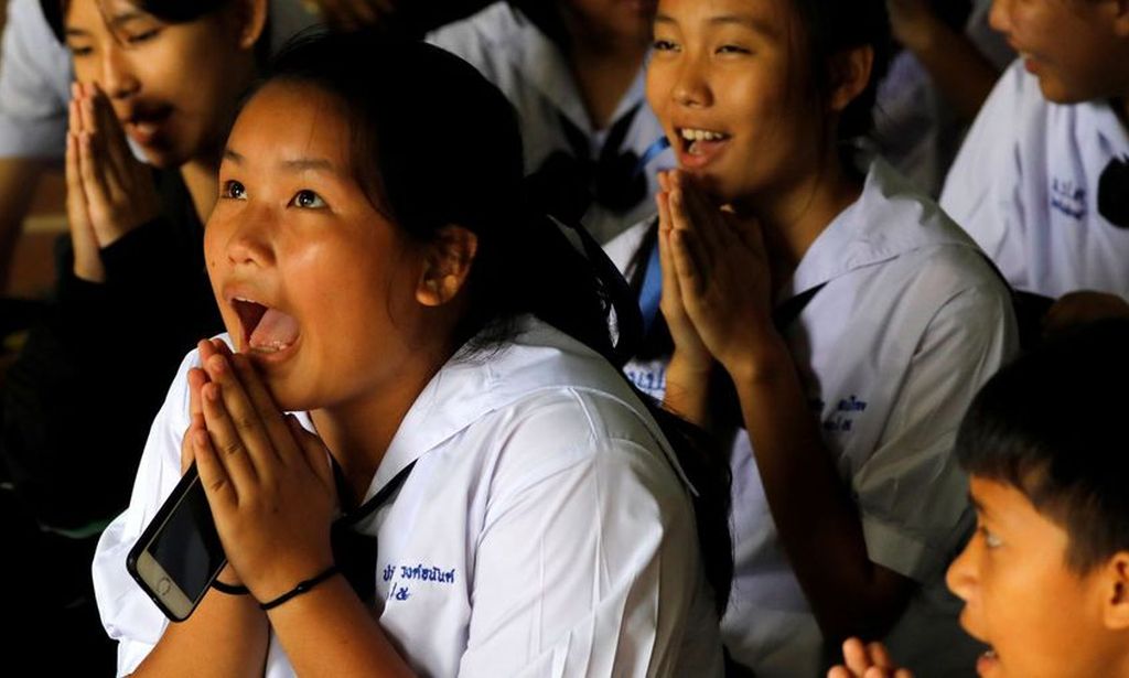 Felicidad plena en Tailandia. Internet