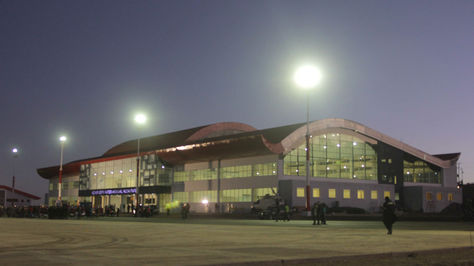 El Aeropuerto Internacional de Alcantarí. Foto: archivo ABI