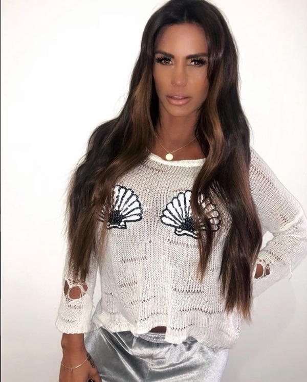 Katie Price, antes conocida como Jordan es una modelo y estrella de reality británica