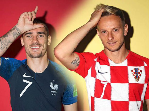 Ya se conocen los uniformes que usarán Francia y Croacia en la final Ya se conocen los uniformes que usarán Francia y Croacia en la final
