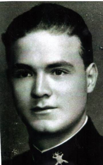Retrato de Pablo Félix durante su estancia en el Colegio Militar