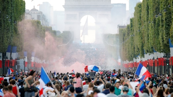 Es el segundo título mundialista en la historia de Francia (Reuters)
