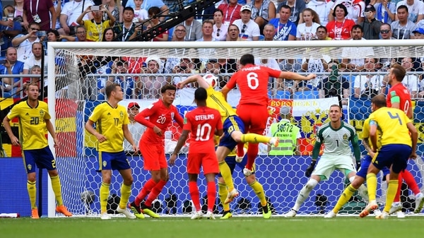 Inglaterra hizo culto a la pelota detenida: 10 de sus 13 goles fueron con este recurso (REUTERS)