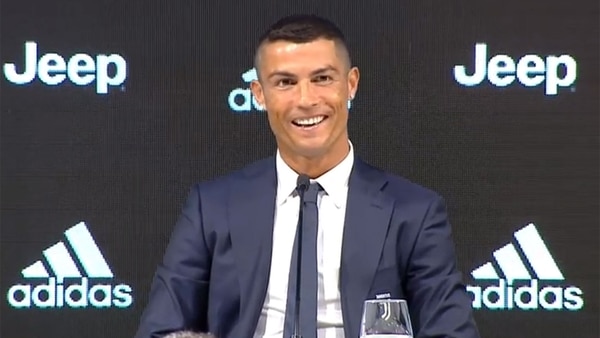 Cristiano Ronaldo en conferencia de prensa