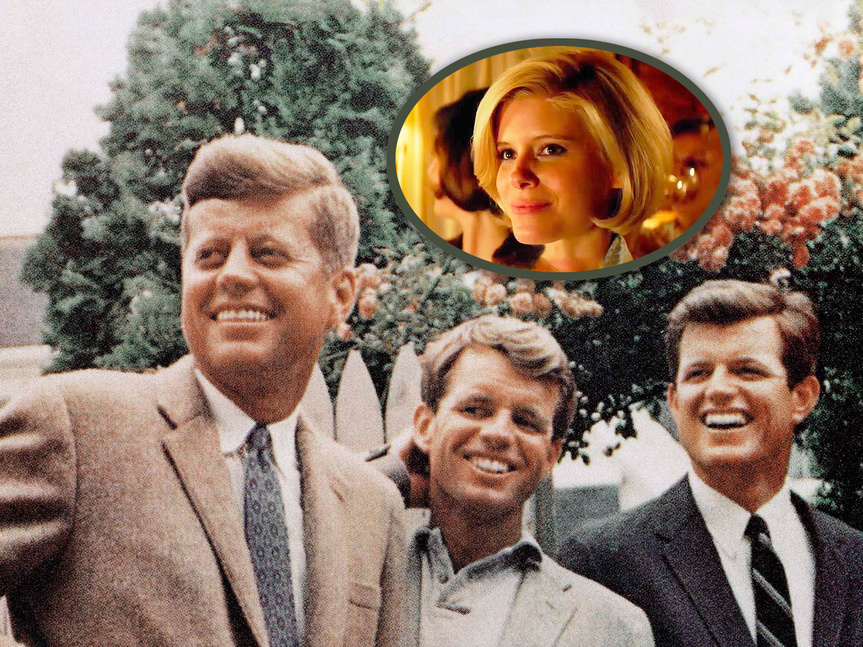 John F. Bobby Ted Kennedy Kate Mara