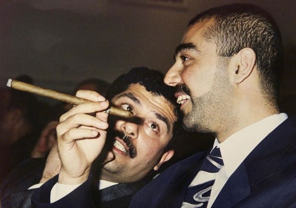 Uday era conocido por su gusto por los cigarros (AFP)