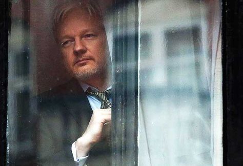 Julian Assange, el activista australiano y nacionalizado ecuatoriano