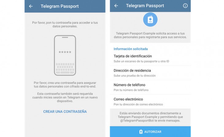 Telegram Passport
