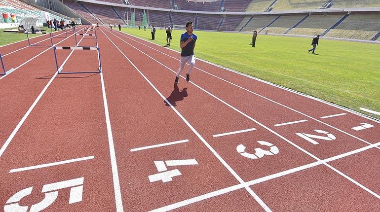 La pista atlética del estadio Hernando Siles. | APG
