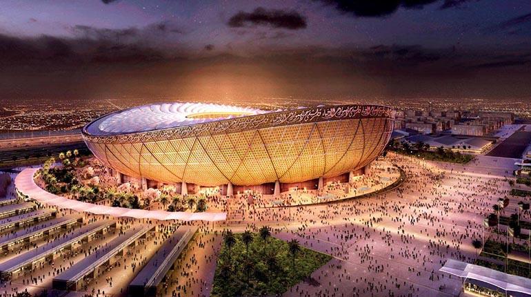 El estadio Icónico Lusail acogerá el partido inaugural y la final de la Copa Mundial 2022. | AFP