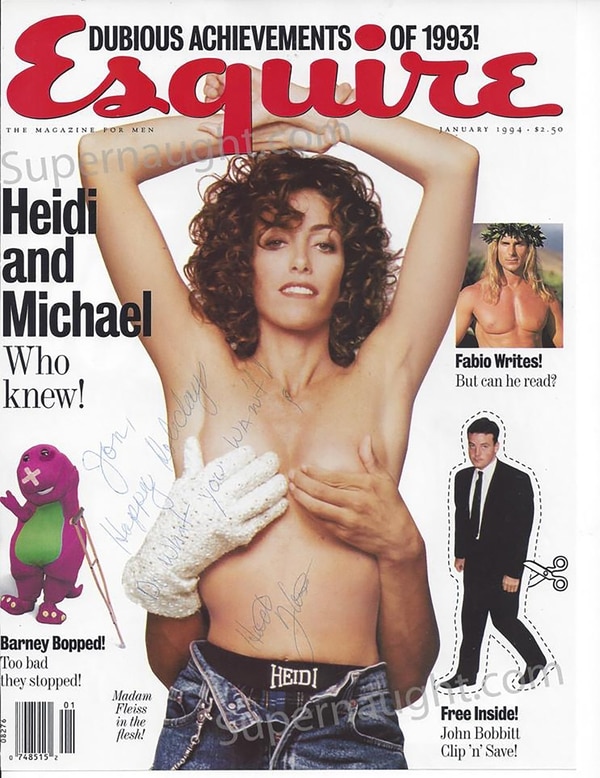 Fleiss en la portada de Esquire