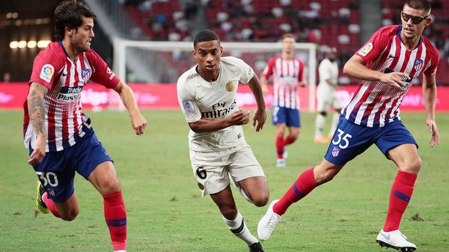PSG derrotó al Atlético de Madrid con gol de último minuto PSG derrotó al Atlético de Madrid con gol de último minuto