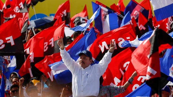 Ortega advirtió que no anticipará las elecciones y recrudeció la represión contra la población civil (AP Photo/Alfredo Zuniga, File)