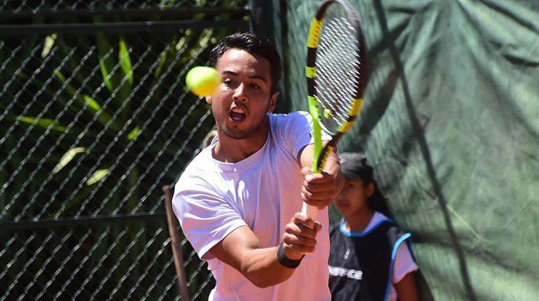 El tenista nacional Hugo Dellien, raqueta número uno de Bolivia. | Foto archivo | Carlos López