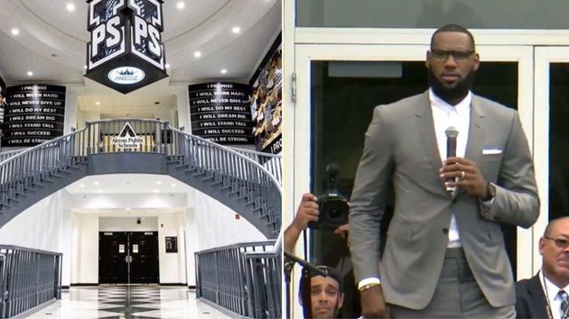 yo prometo la espectacular escuela construida por la fundacion de lebron james en akron yo prometo la espectacular escuela construida por la fundacion de lebron james en akron