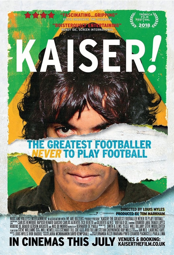 “Kaiser” cuenta la historia de Carlos Henrique Raposo, el hombre que engañó al mundo del fútbol.