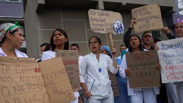 Protestas por mejoras en la salud (EFE)