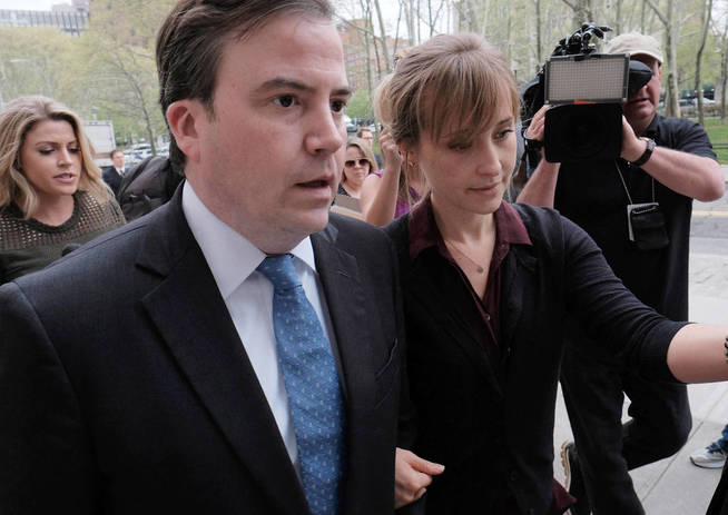 La actriz Alison Mack se encuentra en libertad bajo fianza. (Getty)