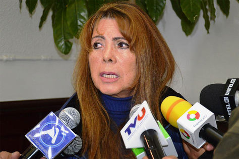 Romina Pérez, diputada del Movimiento Al Socialismo (MAS).