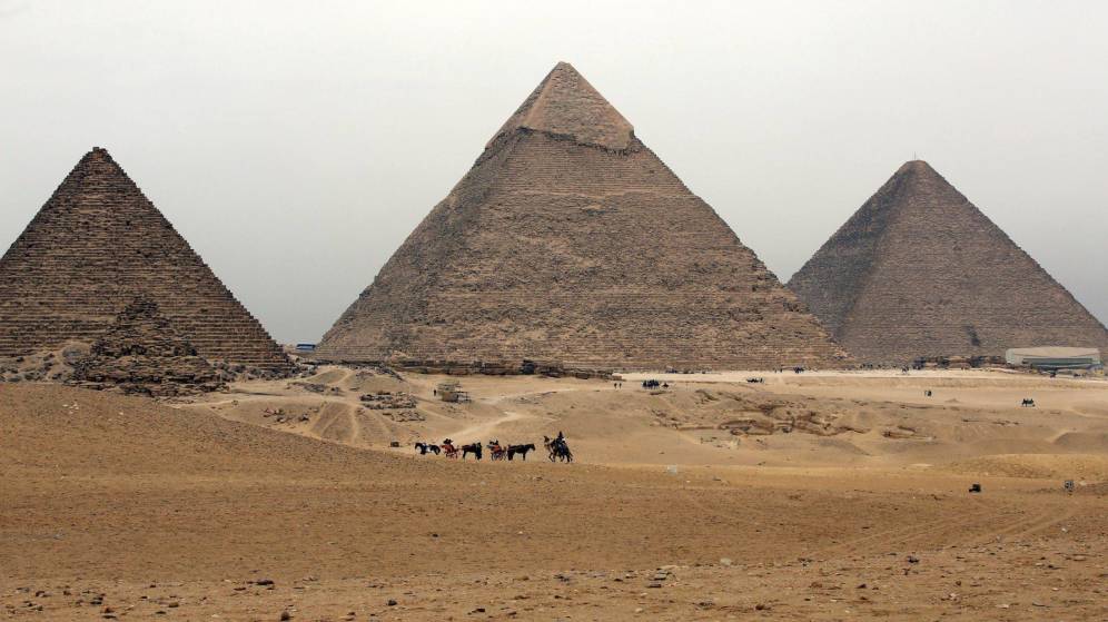 Foto: Pirámides de Egipto. (EFE/Khaled Elfiqi)