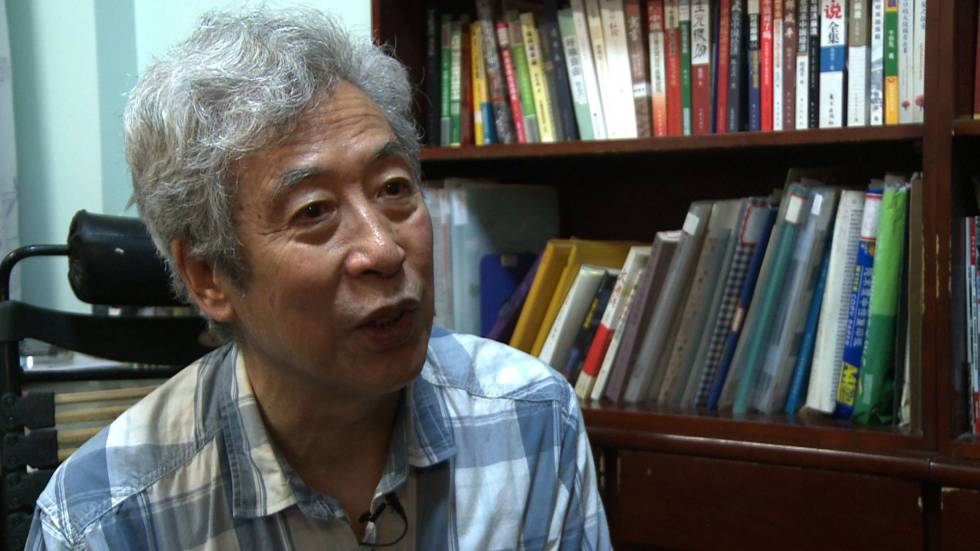 El intelectual chino de 84 años, Sun Wenguang, en una foto de archivo de 2013.rn 