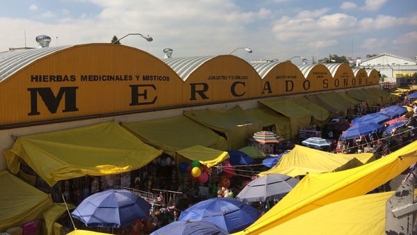 El Mercado Sonora en Ciudad de México, señalado por ser uno de los principales centros de venta del ave