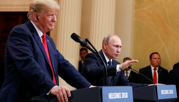 Donald Trump y Vladimir Putin (Reuters)