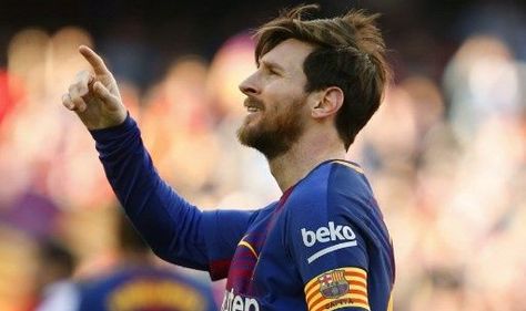 El jugador Lionel Messi, tras anotar el gol. Foto: AFP