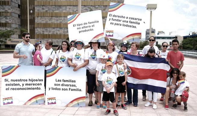 Las manifestaciones se han sucedido en Costa Rica pidiendo reformas en la ley (EFE/Jeffrey Arguedas)