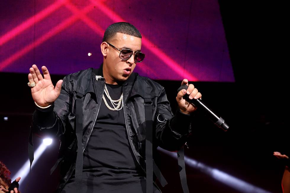 MIAMI, FL - APRIL 14: Daddy Yankee durante una actuación en Miami en abril. 