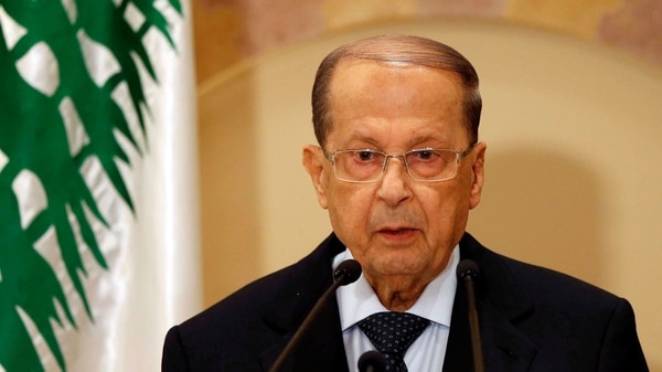Michel Aoun, presidente del Líbano (AFP)
