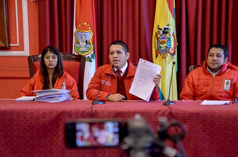 Gobernación de Tarija exige la detención preventiva de Lino Condori por el caso Imprenta