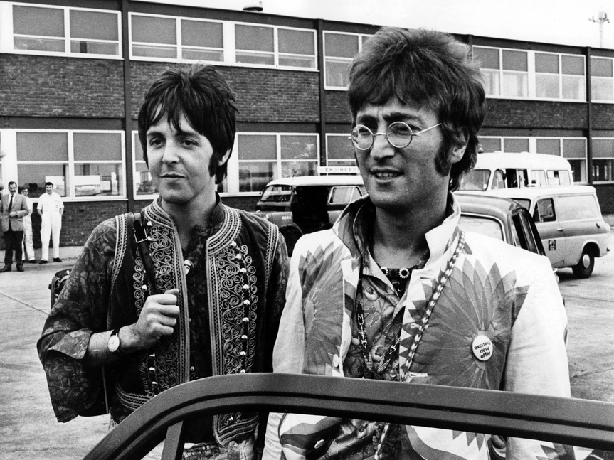 El selfie de los hijos de John Lennon y Paul McCartney es una explosión de nostalgia