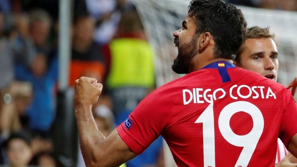 Diego Costa marcó el 1 a 0 ante del minuto de juego (Reuters)