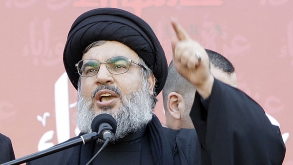 El jefe de Hezbollah, Sayyed Hassan Nasrallah