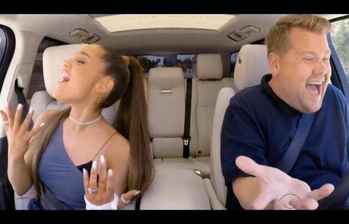Ariana Grande impresionÃ³ a todos con su gran voz en el âCarpool Karaokeâ 
