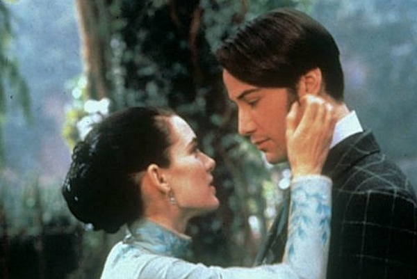Winona Ryder y Keanu Reeves se casaron ante un cura real en el set de Dracula (Columbia Pictures)