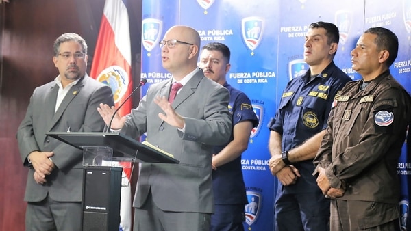 El ministro de Seguridad Pública de Costa Rica, Michael Soto.