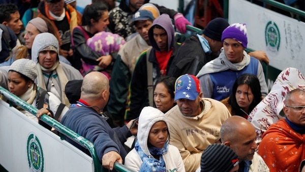 La ONU indicó que más de 2,2 millones de venezolanos ya huyeron de la crisis (Reuters)