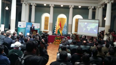 Presentación de la UNODC de los resultados del monitoreo de los cultivos de coca en Bolivia