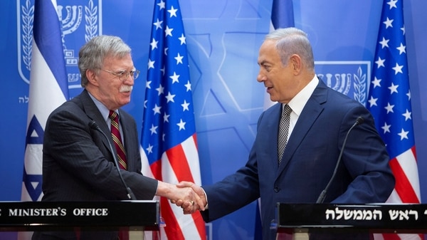 John Bolton se reunió con Benjamin Netanyahu (Reuters)